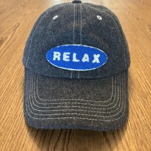 TOMMY BAHAMA RELAX Hat Gray Wool Cap Embroidered Logo Crazy Cuban Recipe‎